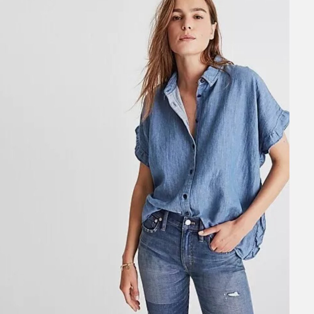 Madewell denim shirts